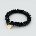 Stiekie Slim Black – Slim Kralen Haarelastiek & Armband