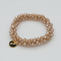 Stiekie Slim Gold – Slim Kralen Haarelastiek & Armband