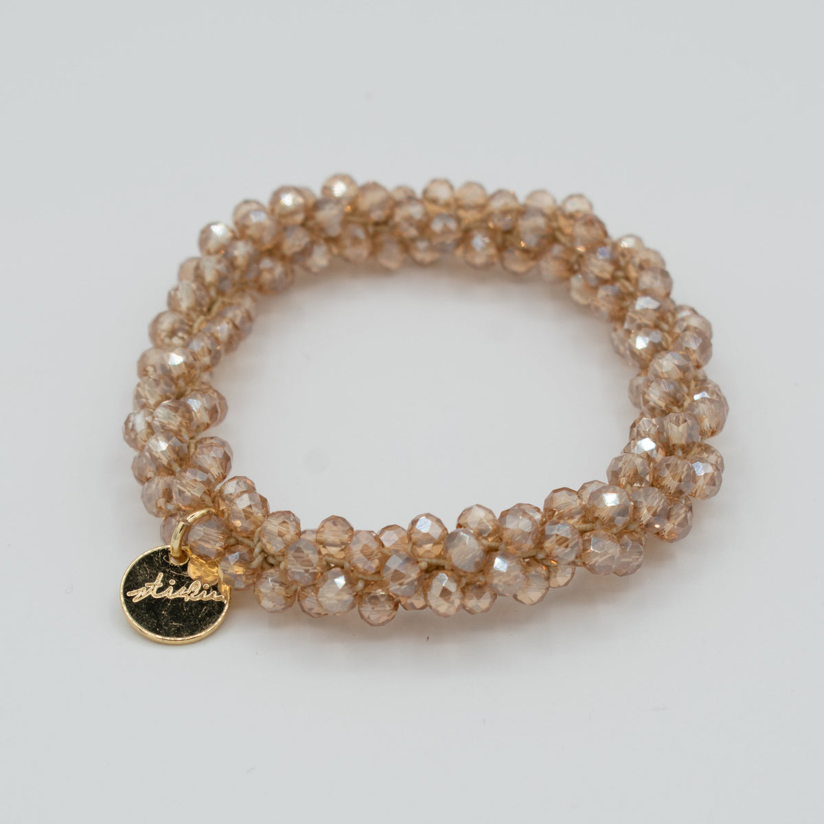 Stiekie Slim Gold – Slim Kralen Haarelastiek & Armband
