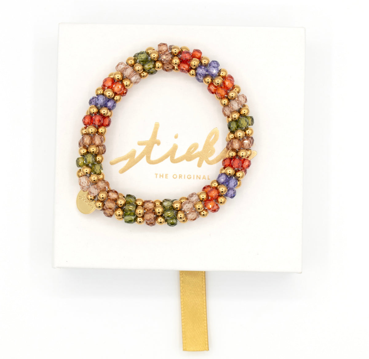 Stiekie Royale Exclusive – Kralen Haarelastiek & Armband