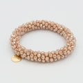 Stiekie Toffee – Kralen Haarelastiek & Armband