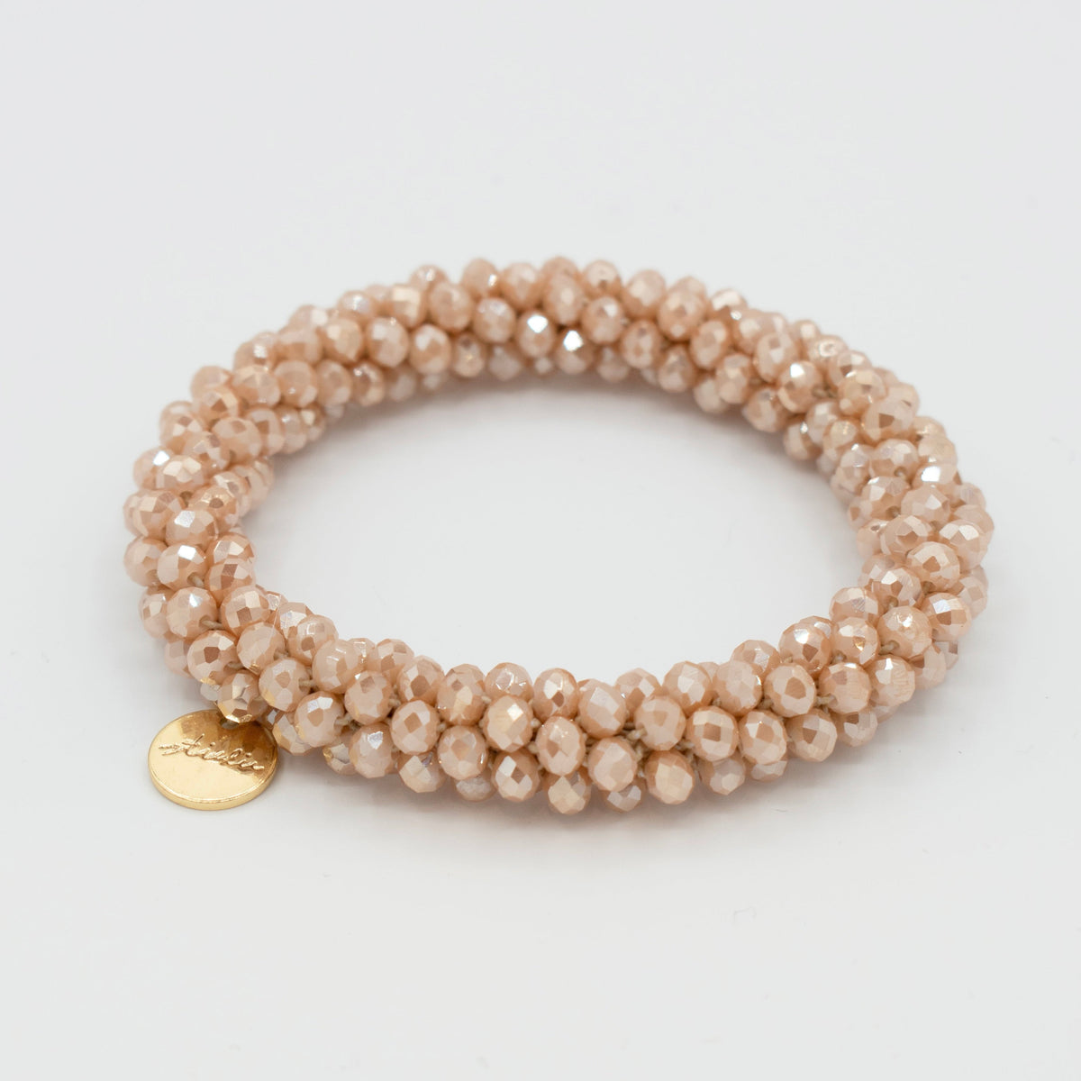 Stiekie Toffee – Kralen Haarelastiek & Armband