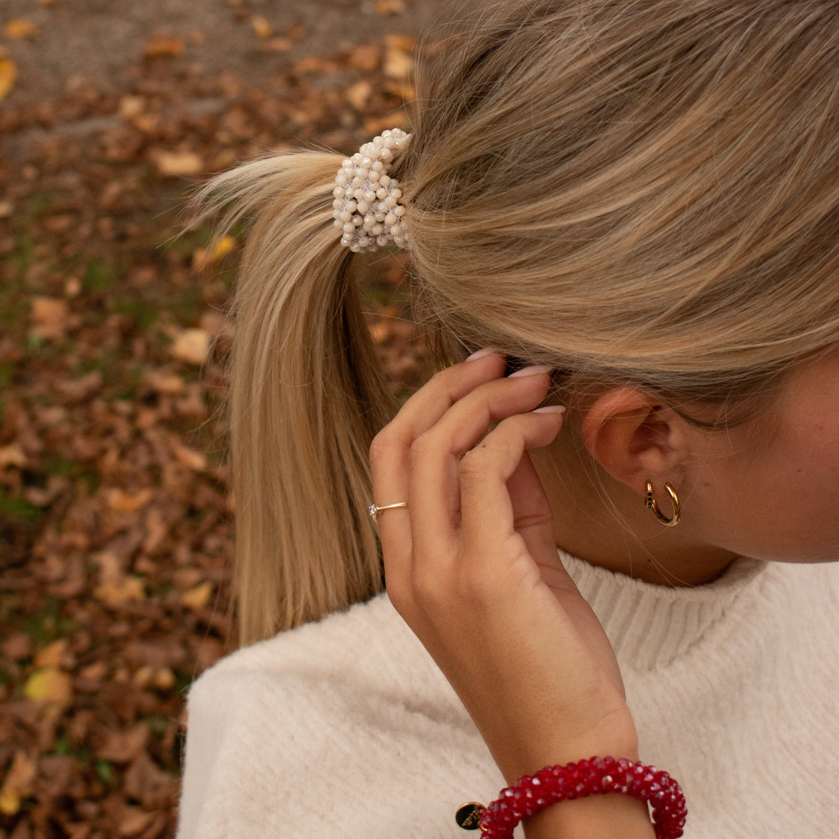 Stiekie Sugar – Kralen Haarelastiek & Armband
