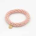 Stiekie Rose Pearl – Parel Haarelastiek & Armband