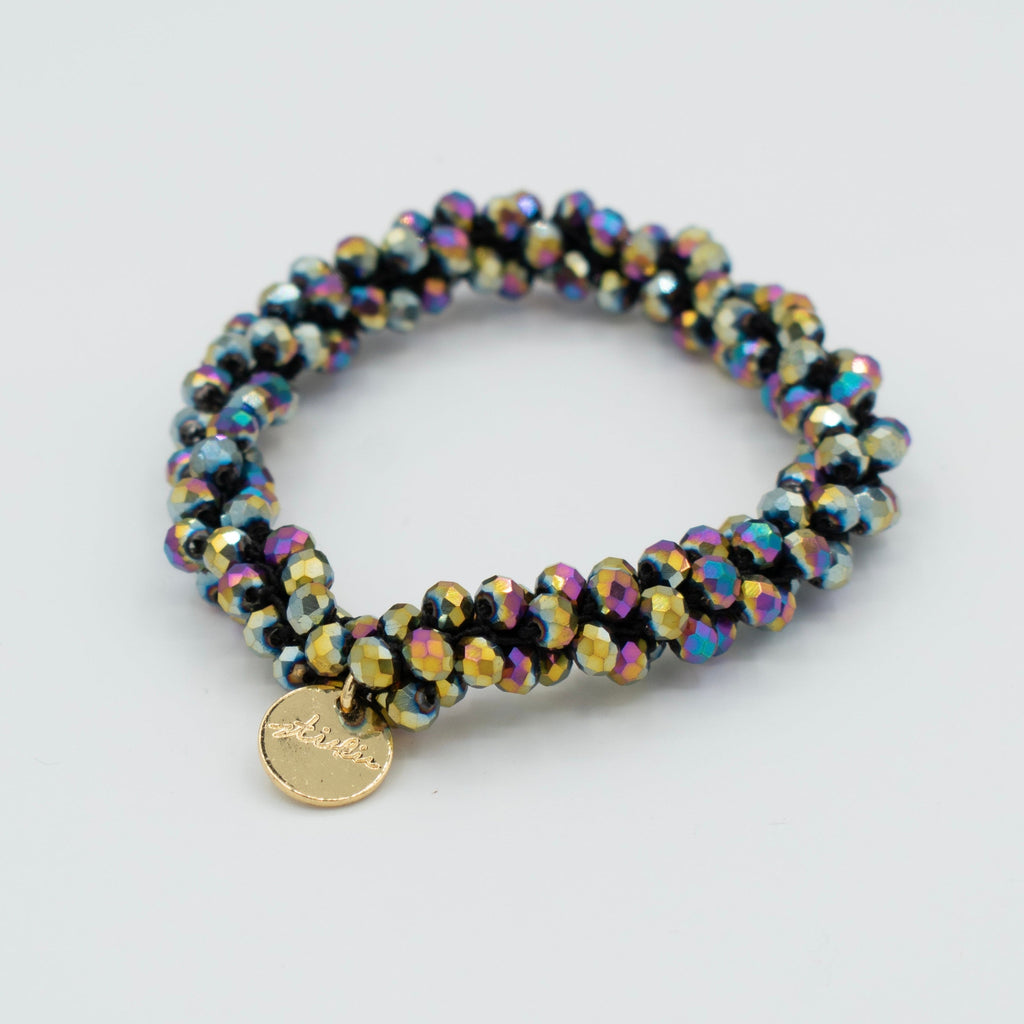 Stiekie Slim multicolor – Slim Kralen Haarelastiek & Armband
