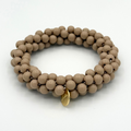 Stiekie Bold Latte – Bold Kralen Haarelastiek & Armband