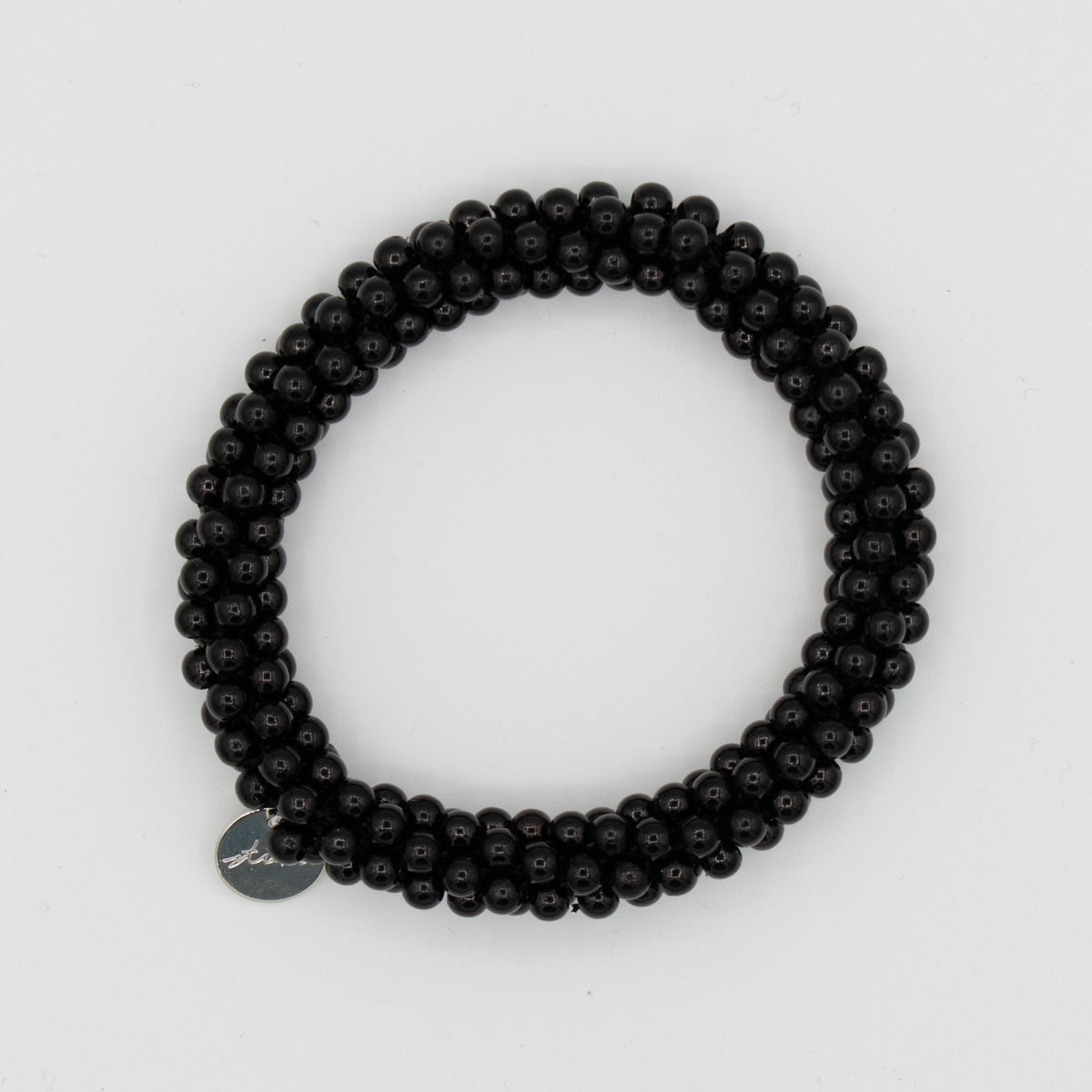 Stiekie Black Pearl – Parel Haarelastiek & Armband