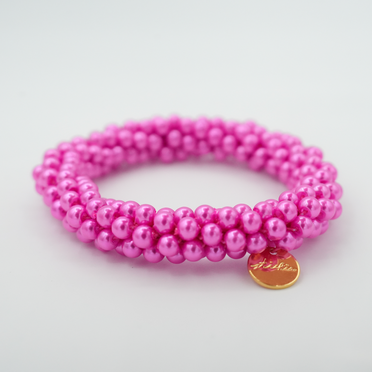 Stiekie Candy Pearl – Parel Haarelastiek & Armband